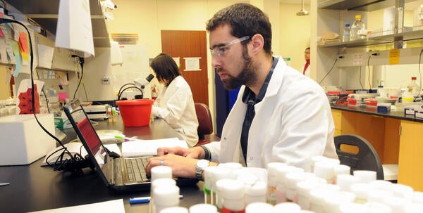researchers in the lab (c) UCR/CNAS